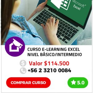 Curso Online de Excel Nivel Básico/Intermedio